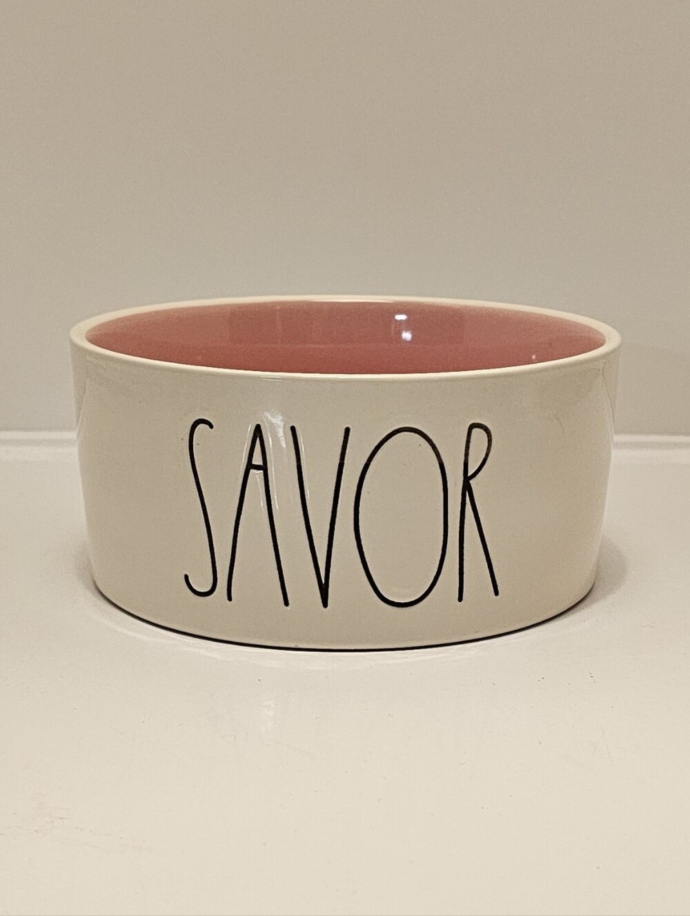 Rae Dunn Pet Food / Water Bowl * Artisan Collection * Dog or Cat